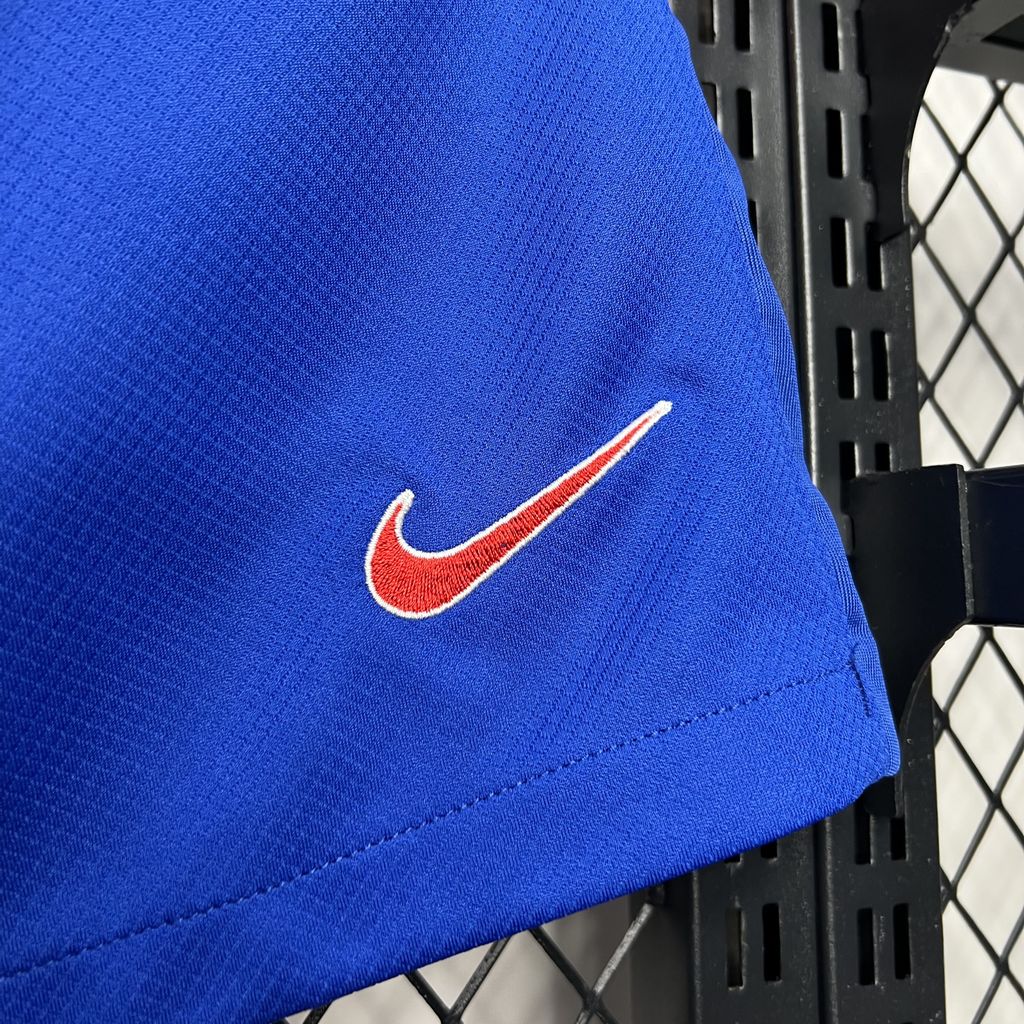 Atletico Madrid 24-25 Home Stadium Shorts - Fans Version - SOCCERDEALSHOP