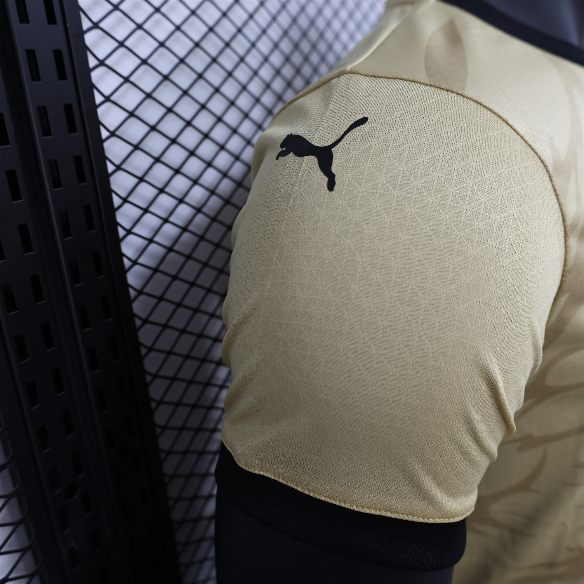 Manchester City 24-25 Gold and Black Loong Jersey - Player Version - SOCCERDEALSHOP