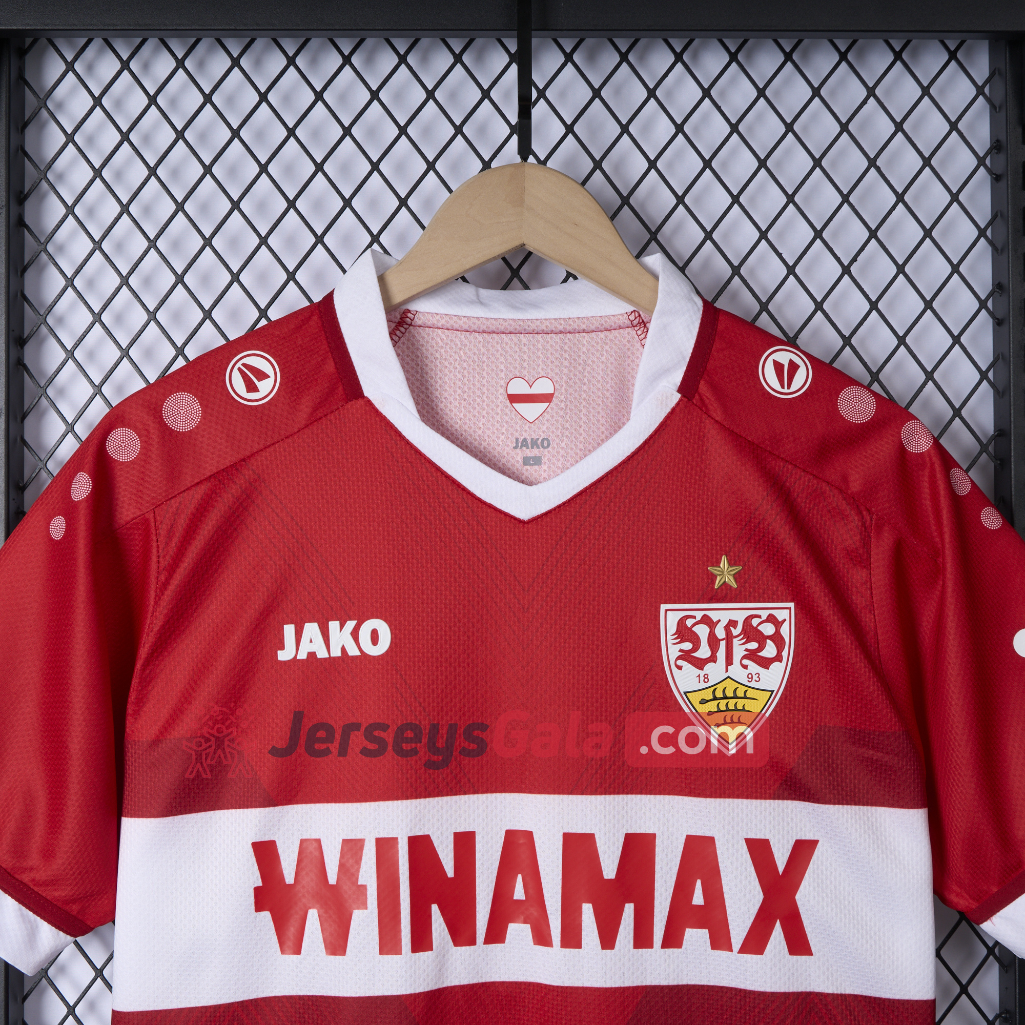 VfB Stuttgart 24-25 Away Jersey - Fans Version - SOCCERDEALSHOP