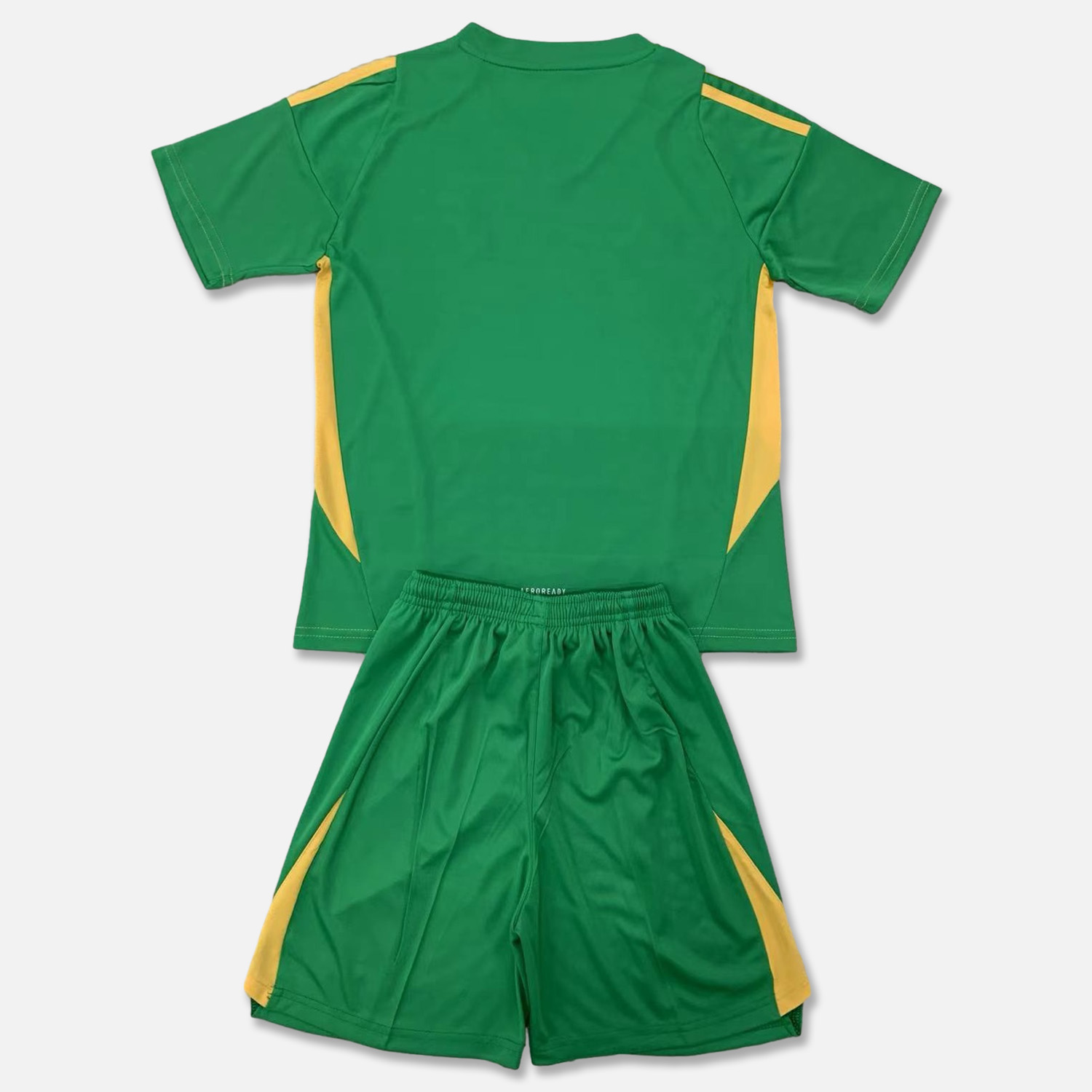 Real Madrid 24-25 Goalkeeper Kids Kit - Green - SOCCERDEALSHOP