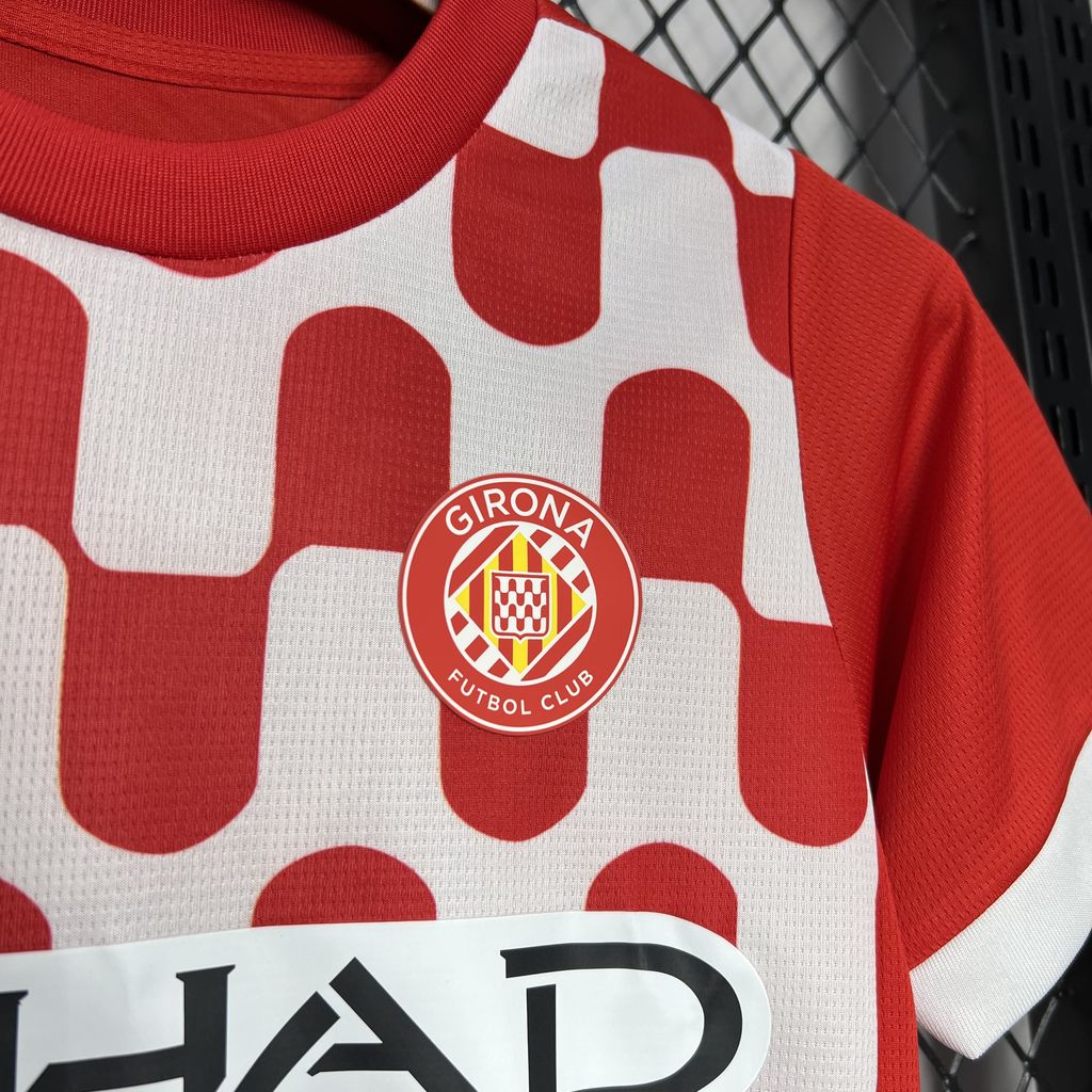 Girona 24-25 Home Stadium Kids Kit - SOCCERDEALSHOP