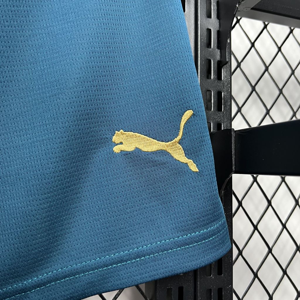 Marseille 24-25 Away Shorts - Fans Version - SOCCERDEALSHOP