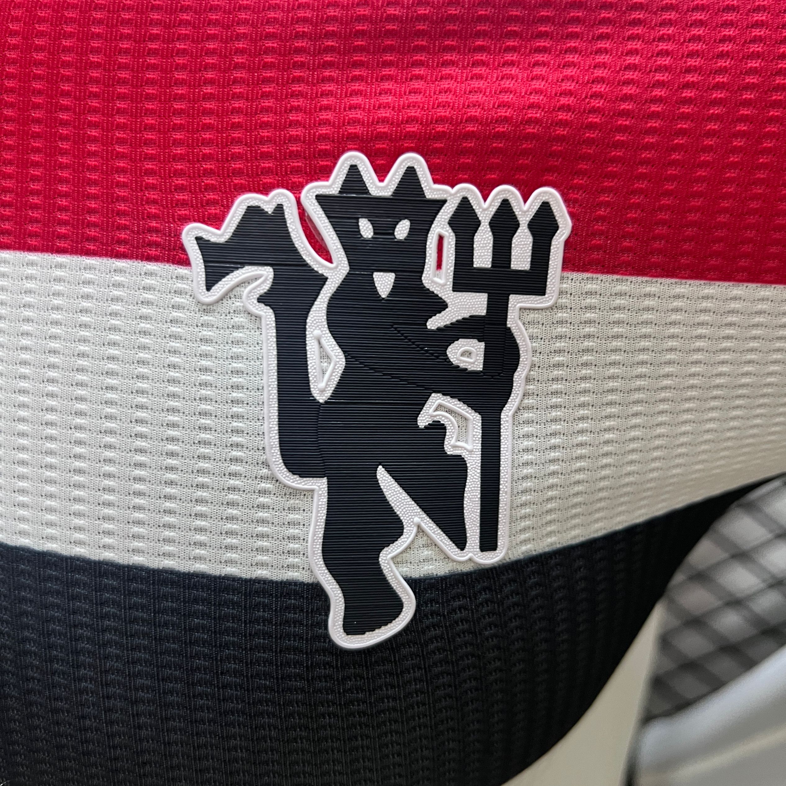 Manchester United 24-25 Third Long Sleeve Jersey - Player Version - SOCCERDEALSHOP