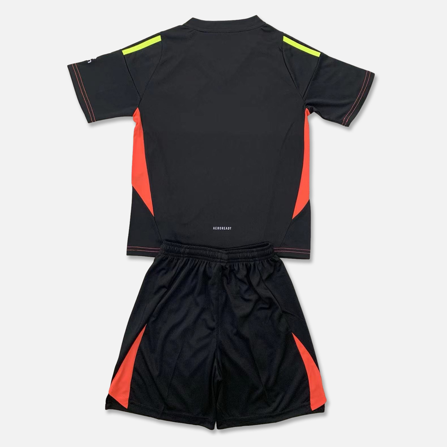 Aston Villa 24-25 Black Goalkeeper Kids Kit - SOCCERDEALSHOP