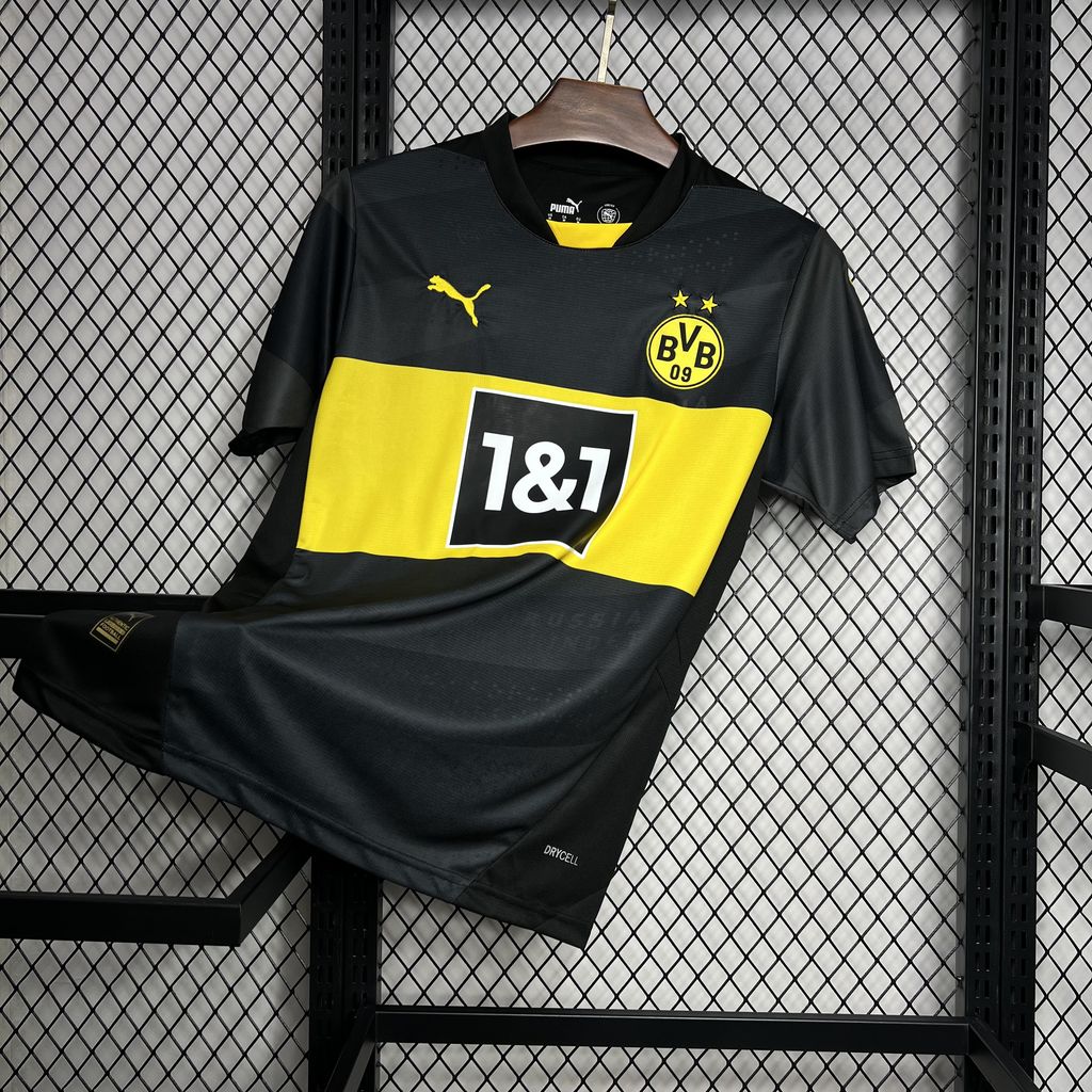 Dortmund 24-25 Away Jersey - Fans Version - SOCCERDEALSHOP