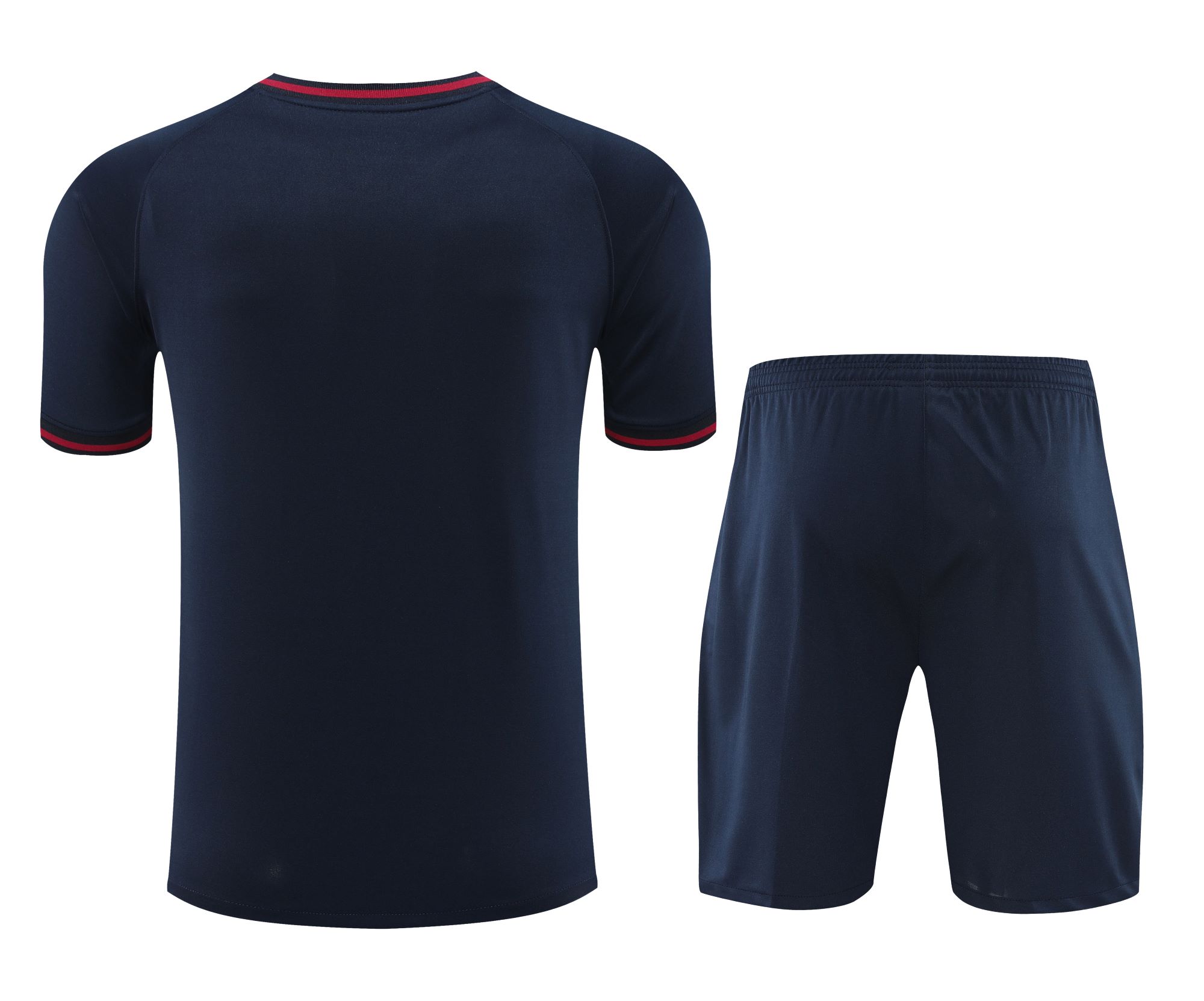 B.A.R.S.A 24-25 Short-Sleeve Training Set - Blue with Pattern - SOCCERDEALSHOP