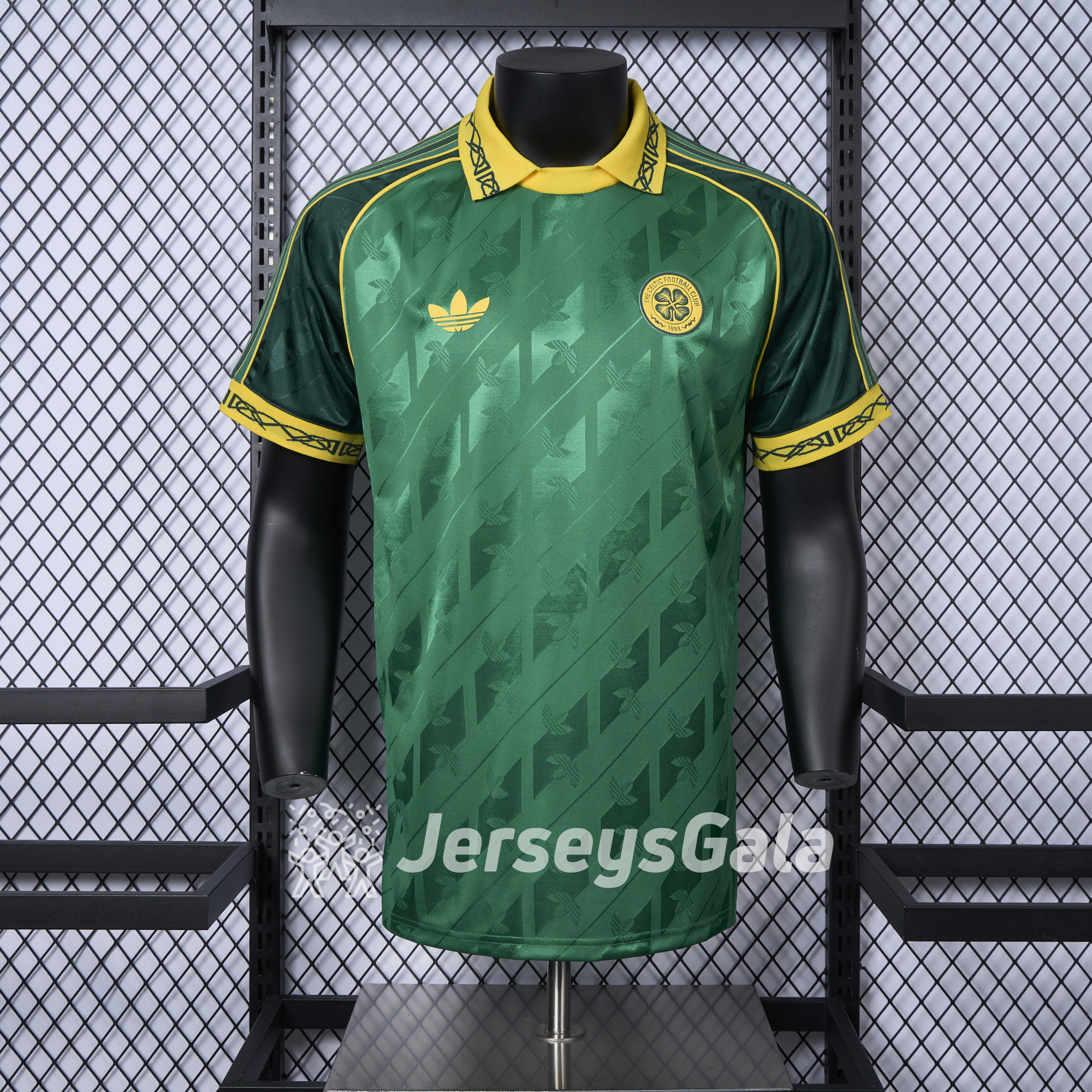 Celtic 24-25 Originals LFSTLR Green Jersey - Player Version - SOCCERDEALSHOP