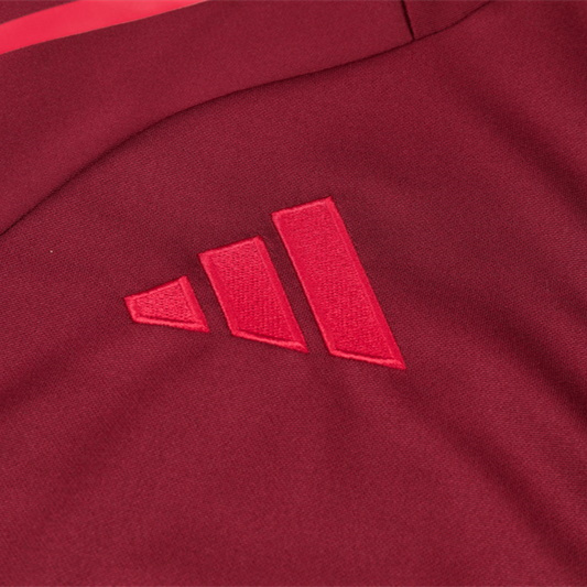 Bayern Munich 24-25 Kids Long Sleeve Training Set - Deep Red - SOCCERDEALSHOP