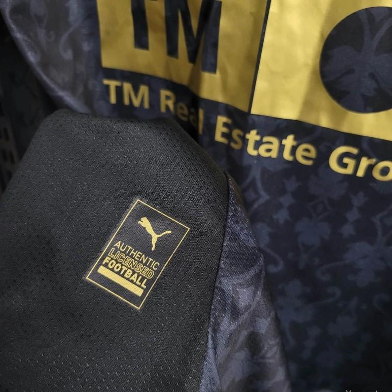 Valencia 24-25 Black Away Jersey - Fans Version - SOCCERDEALSHOP