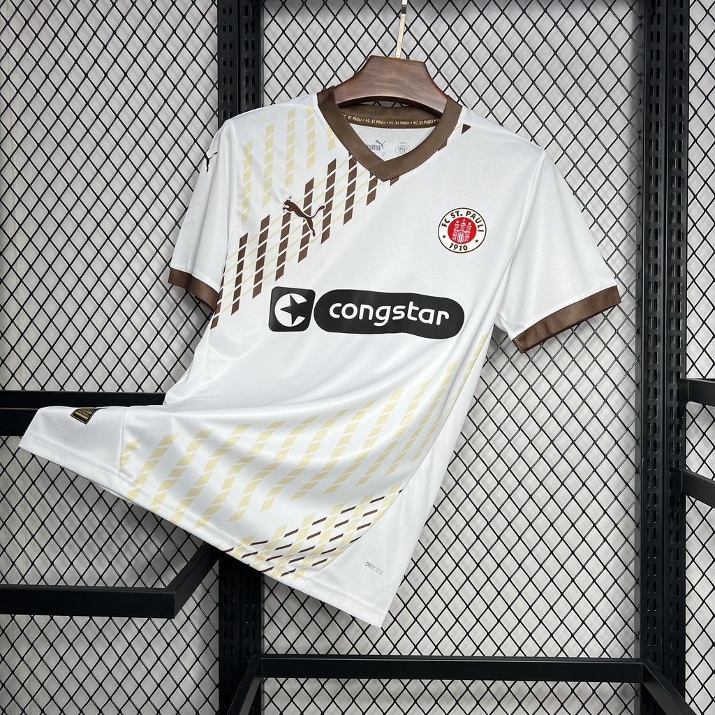 St. Pauli 24-25 Away Jersey - Fans Version - SOCCERDEALSHOP