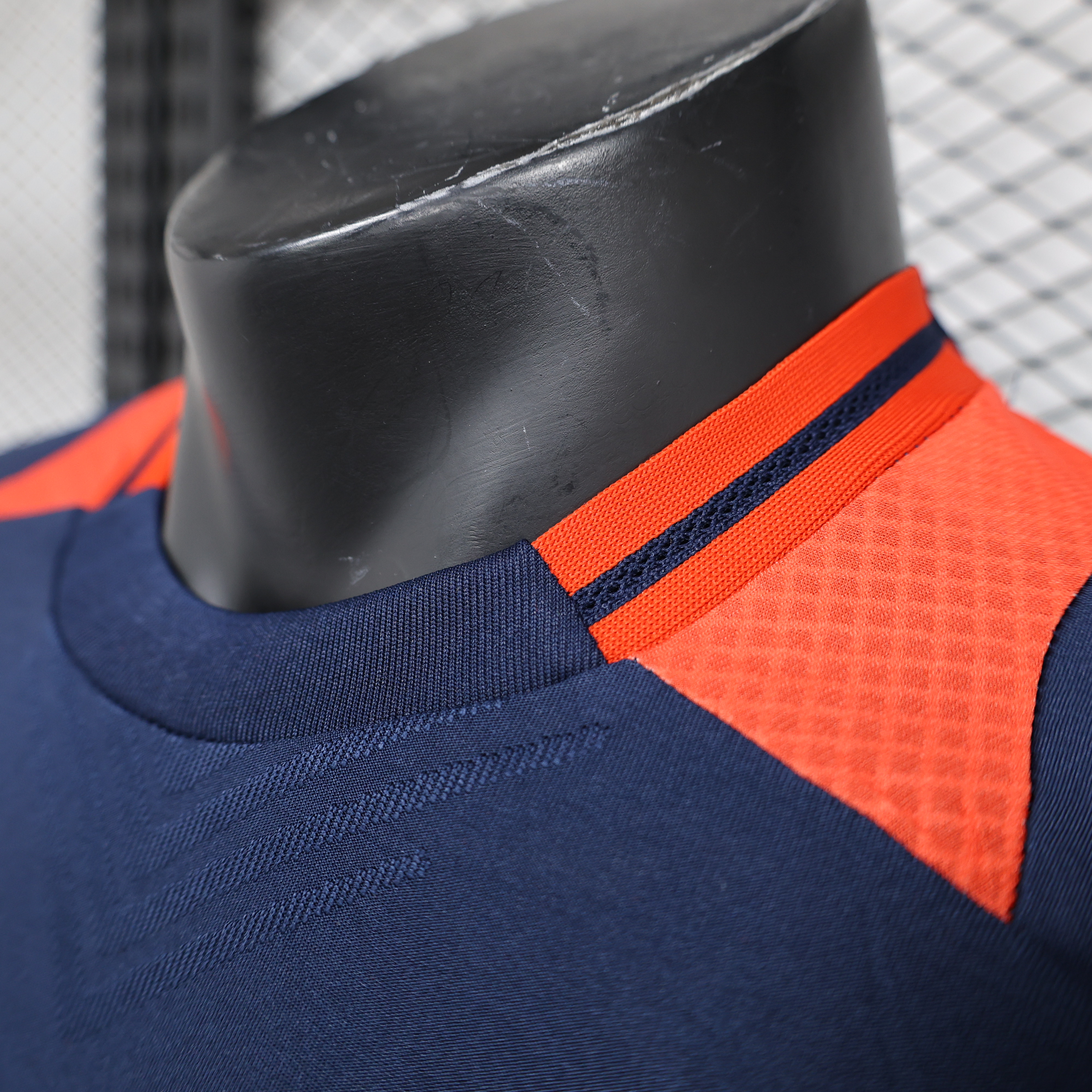 Manchester United 24-25 Blue Pre-match Training Jersey - Player Version - SOCCERDEALSHOP