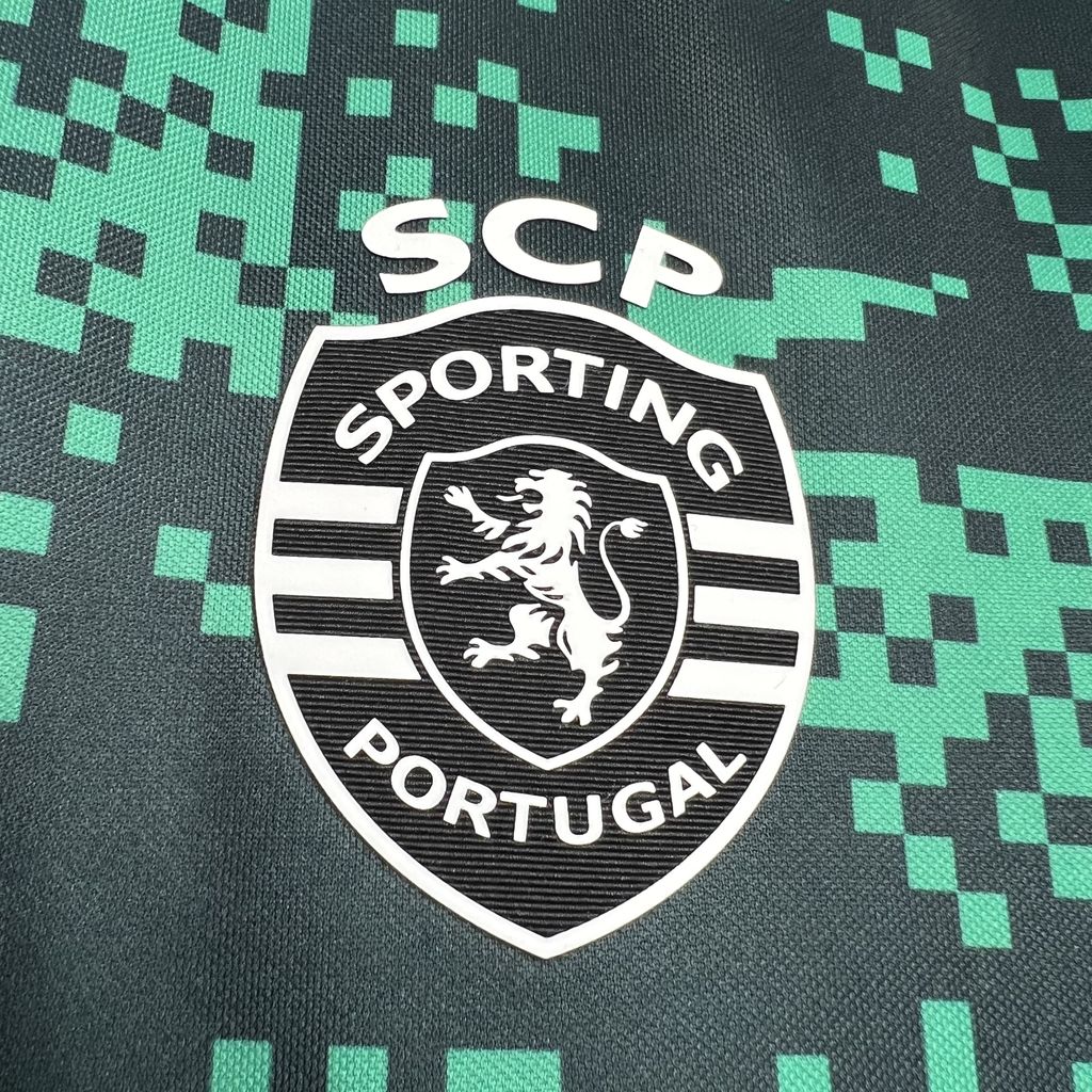 Sporting CP Portugal 24-25 Pre-match Jersey - Fans Version - SOCCERDEALSHOP