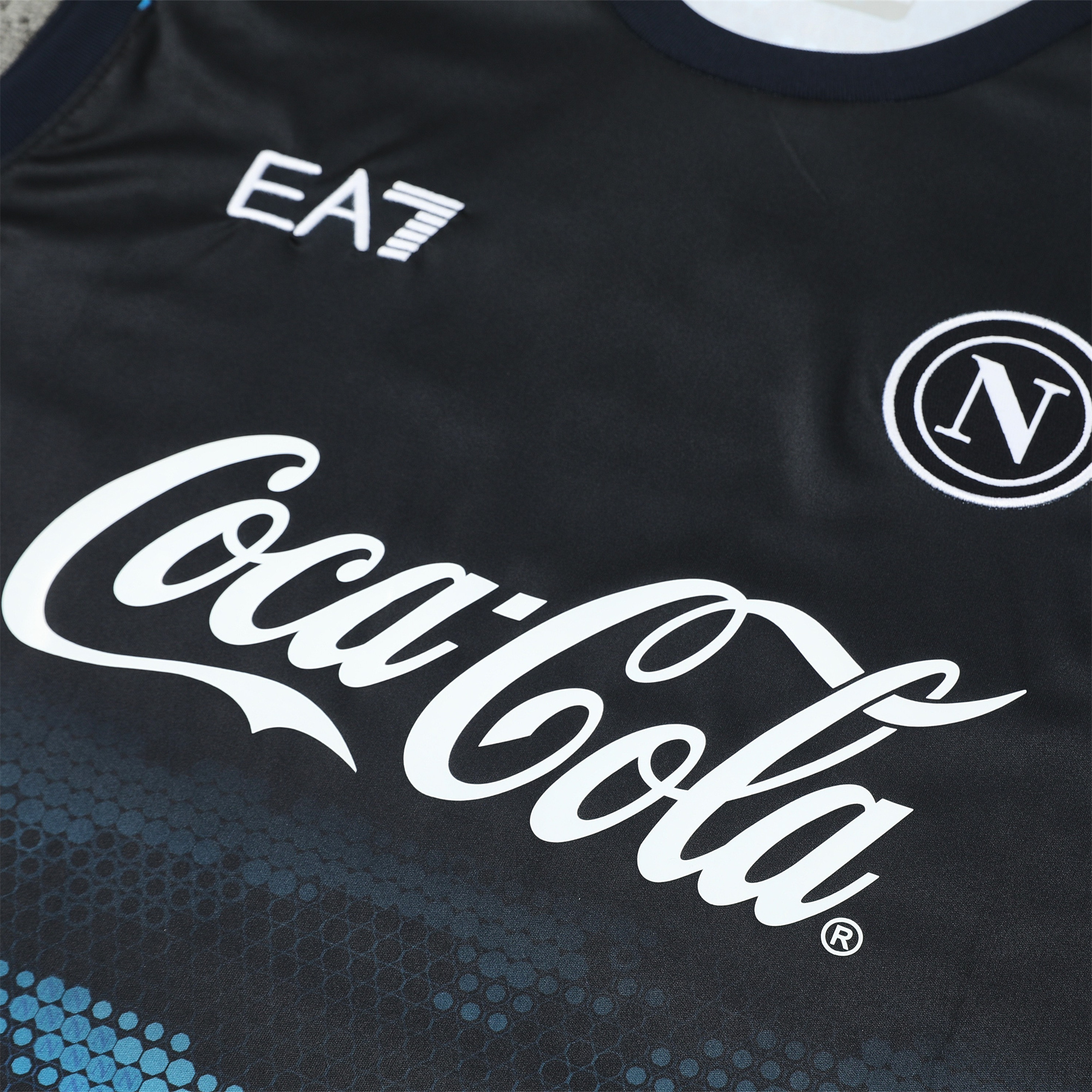 Napoli 24-25 Vest Training Set - Blue Vest & Shorts - SOCCERDEALSHOP