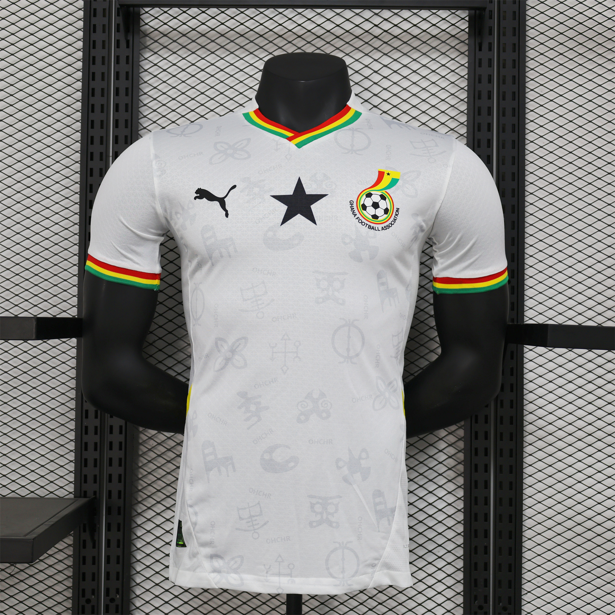 Ghana 2024-25 Home Jersey - Player Version - SOCCERDEALSHOP
