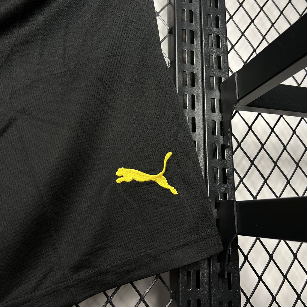 Dortmund 24-25 Home Shorts - Fans Version - SOCCERDEALSHOP