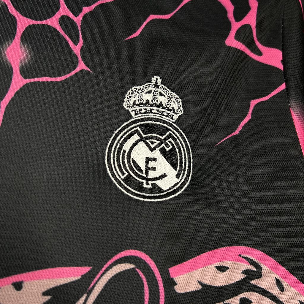 Real Madrid 24-25 Purple Leopard Jersey - Fans Version - SOCCERDEALSHOP
