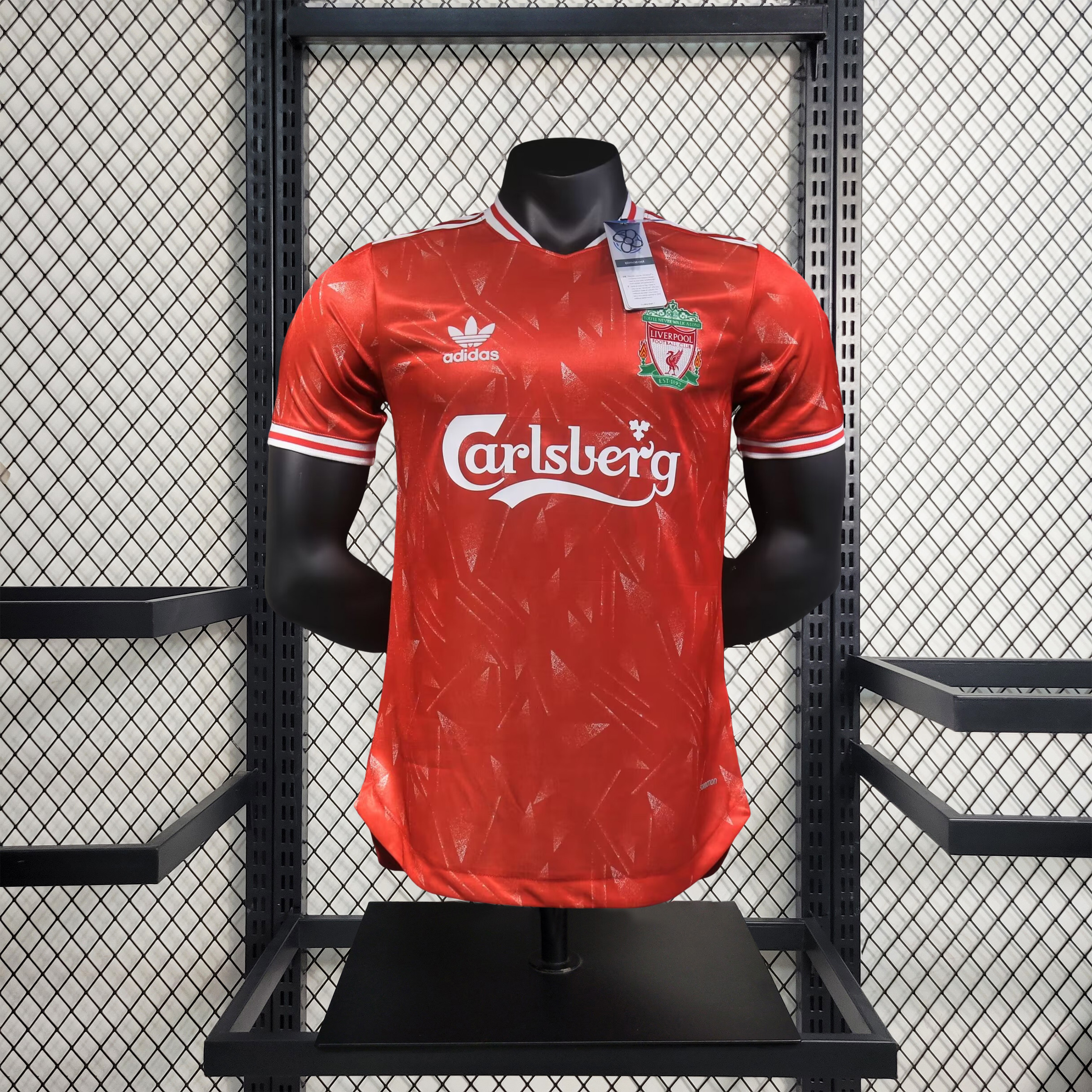 Liver.pool X THE BEATLES 24-25 Red Special Edition Jersey - Player Version - SOCCERDEALSHOP