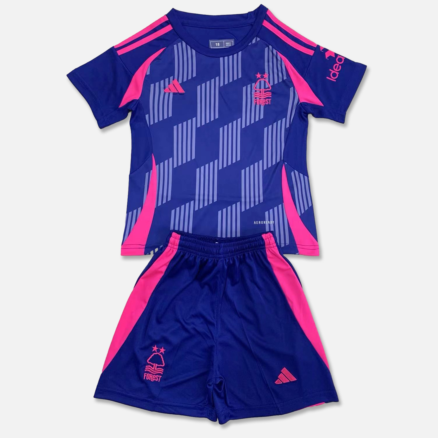 Nottingham Forest 24-25 Away Kids Kit - SOCCERDEALSHOP