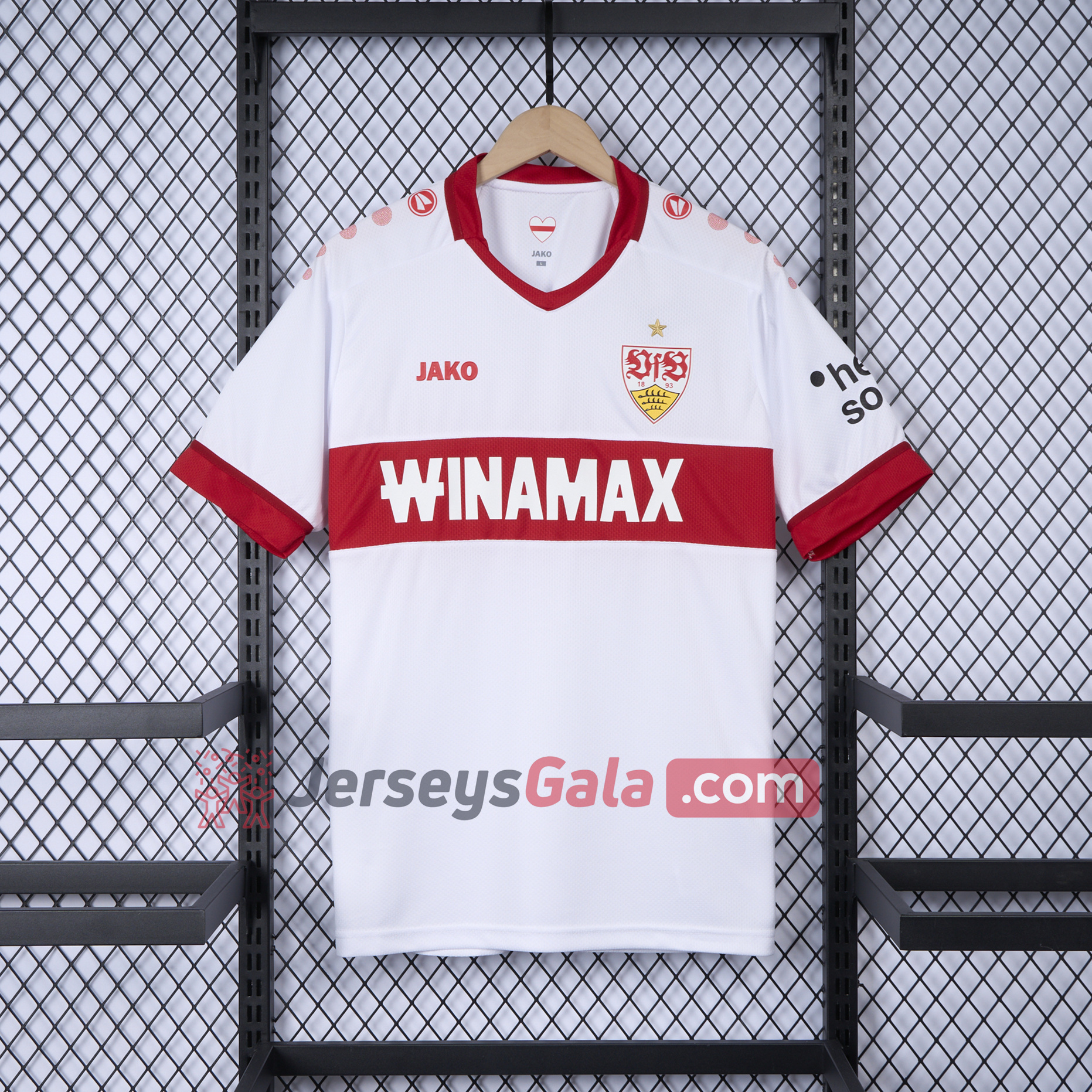 VfB Stuttgart 24-25 Home Stadium Jersey - Fans Version - SOCCERDEALSHOP