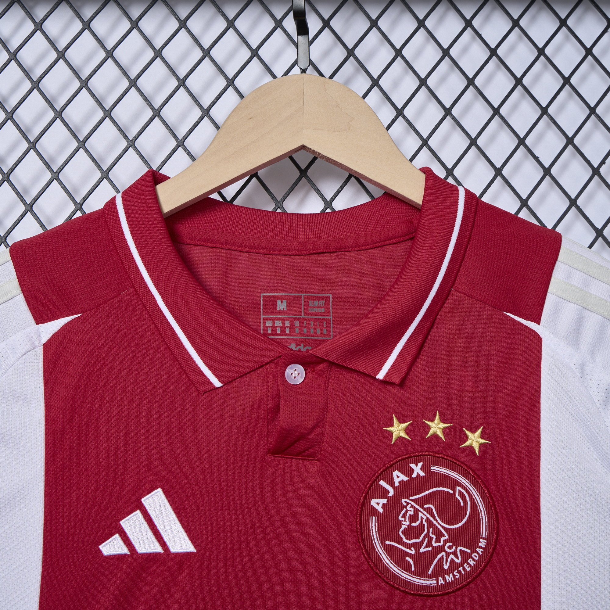 Ajax 24-25 Home Stadium Jersey - Fans Version - SOCCERDEALSHOP