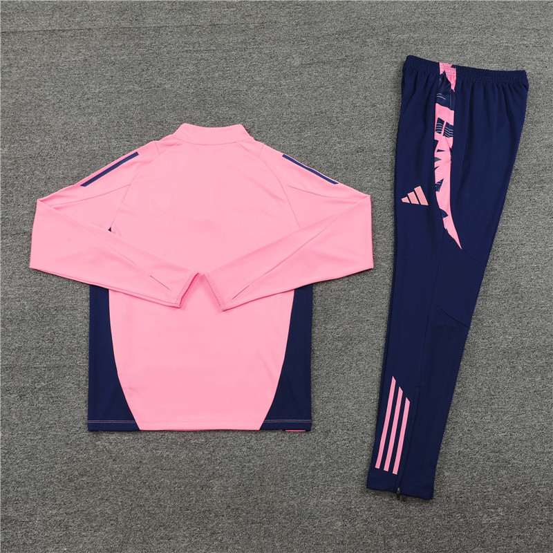 Arsenal 24-25 Long Sleeve Training Set - Pink - SOCCERDEALSHOP
