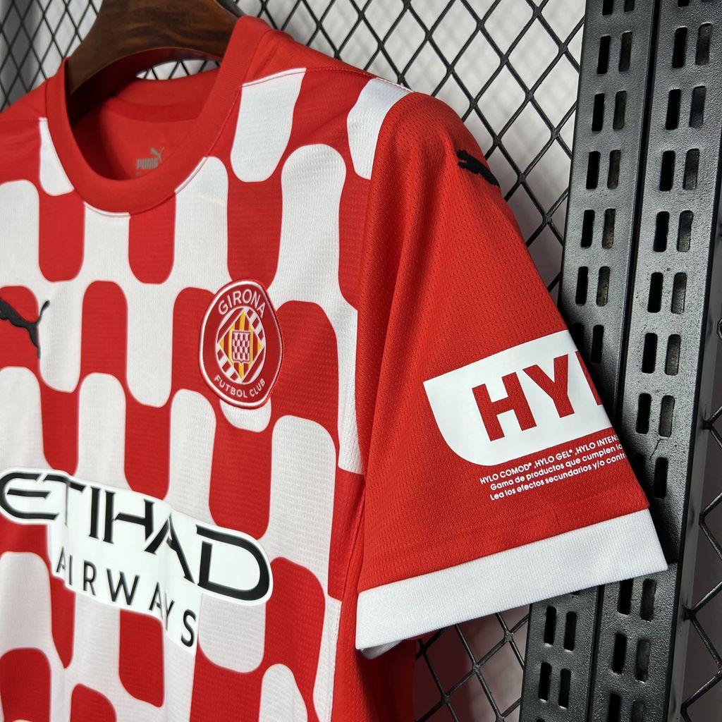 Girona 24-25 Home Stadium Jersey - Fans Version - SOCCERDEALSHOP