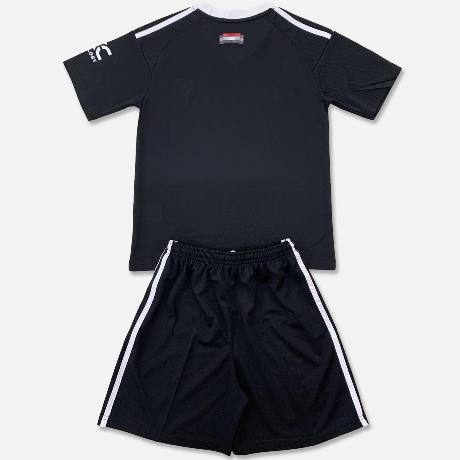 Manchester United 24-25 Black Goalkeeper Men's Adult Jersey Set - Fans Version - SOCCERDEALSHOP