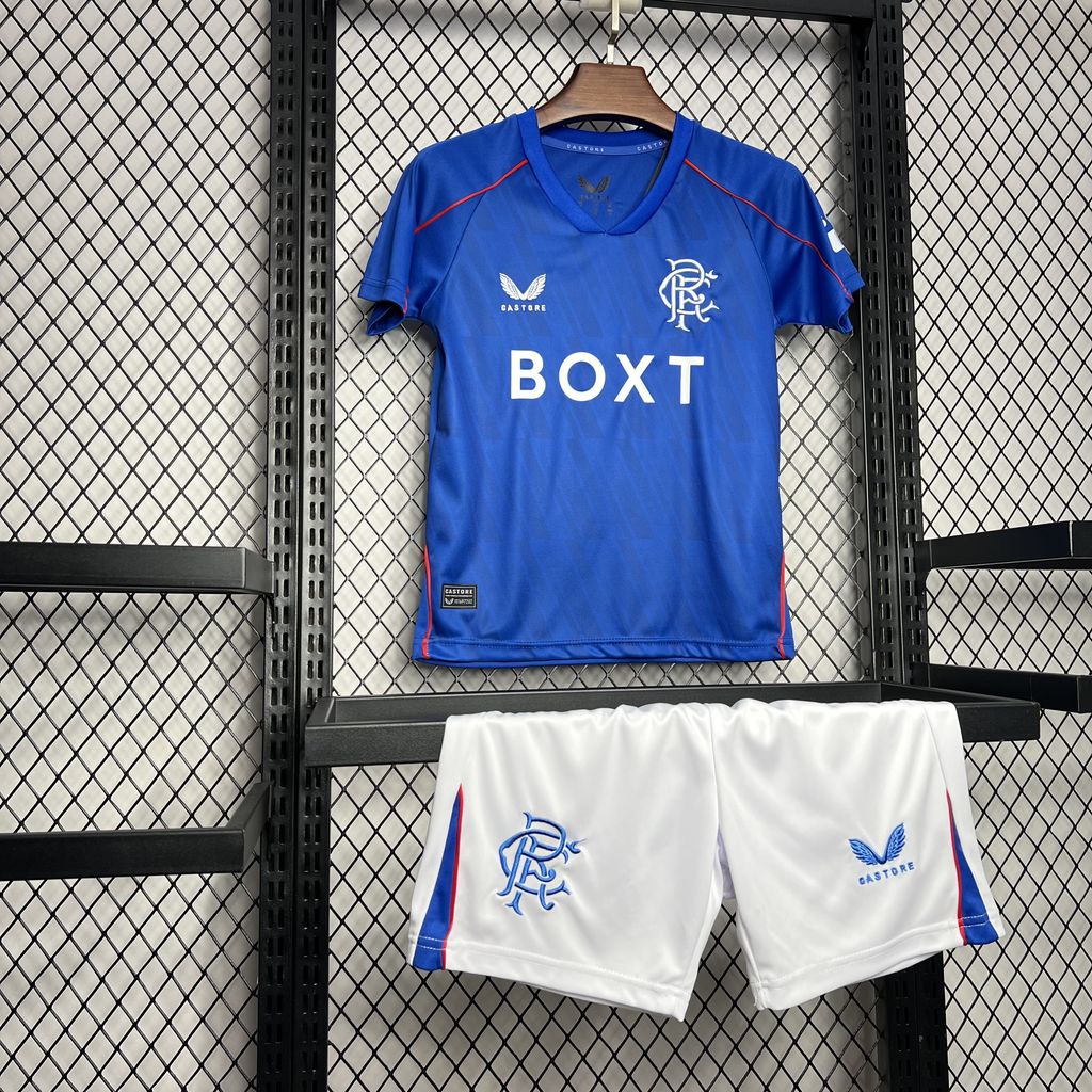 Glasgow Rangers 24-25 Home Stadium Kids Kit - SOCCERDEALSHOP