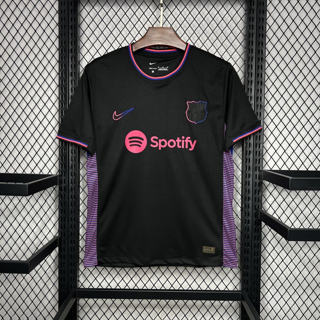 B.A.R.S.A 24-25 Black Pink Speical Jersey - Fans Version - SOCCERDEALSHOP
