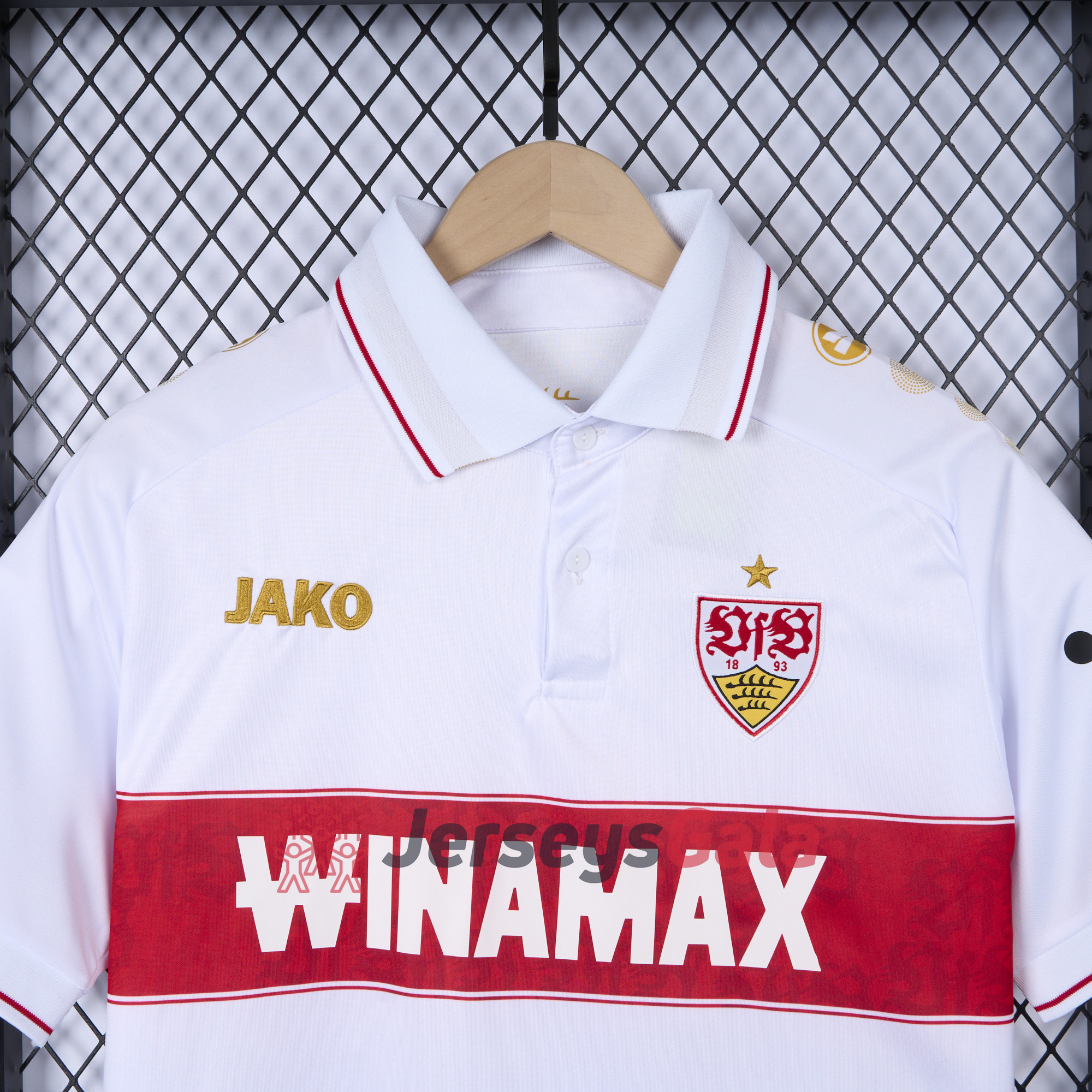 VfB Stuttgart 24-25 European Home Jersey - Fans Version - SOCCERDEALSHOP