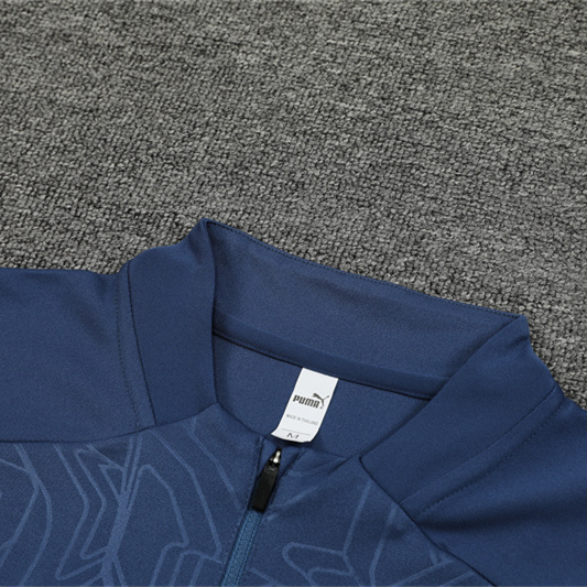 Manchester City 24-25 Long Sleeve Training Set - Deep Blue - SOCCERDEALSHOP