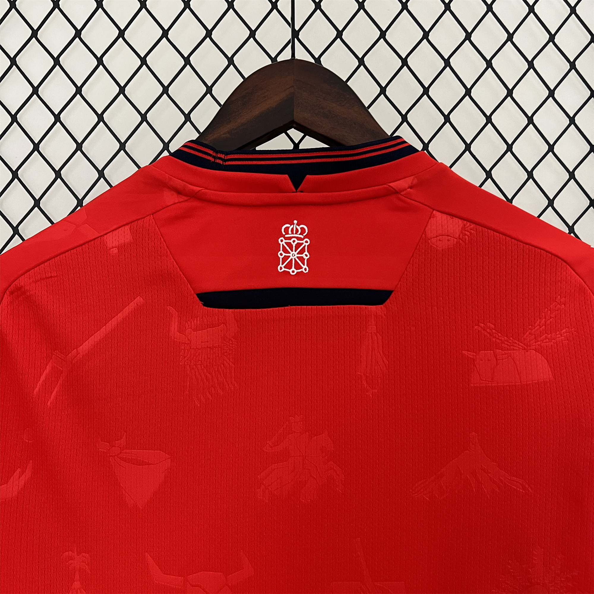 Osasuna 24-25 Home Stadium Jersey - Fans Version - SOCCERDEALSHOP