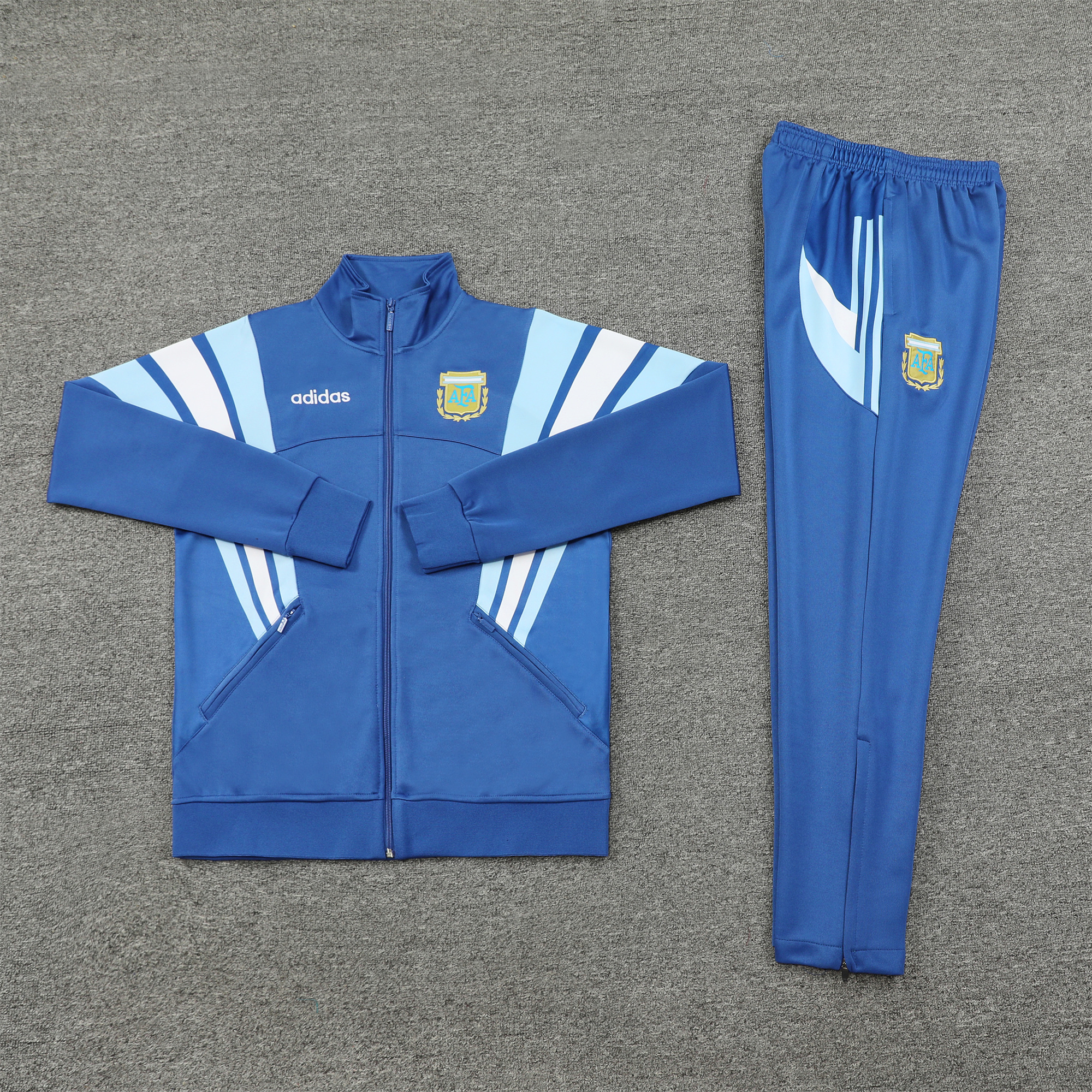 Argentina 24-25 Jacket Training Tracksuit - Blue - SOCCERDEALSHOP