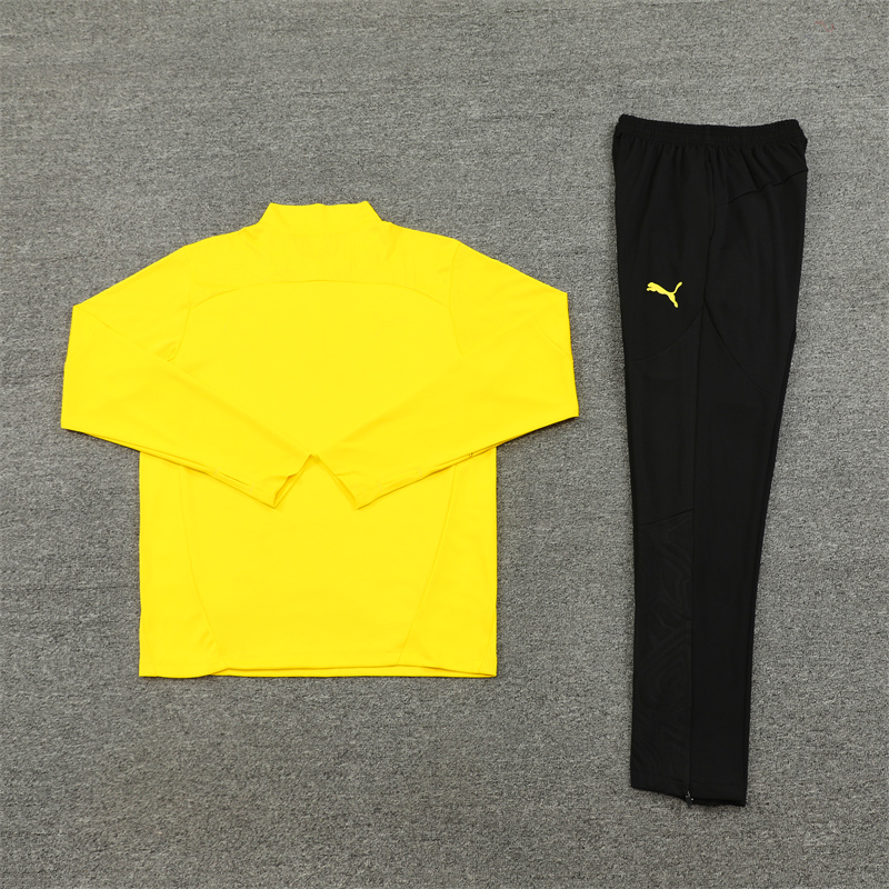 Dortmund 24-25 Long Sleeve Training Set - Yellow - SOCCERDEALSHOP
