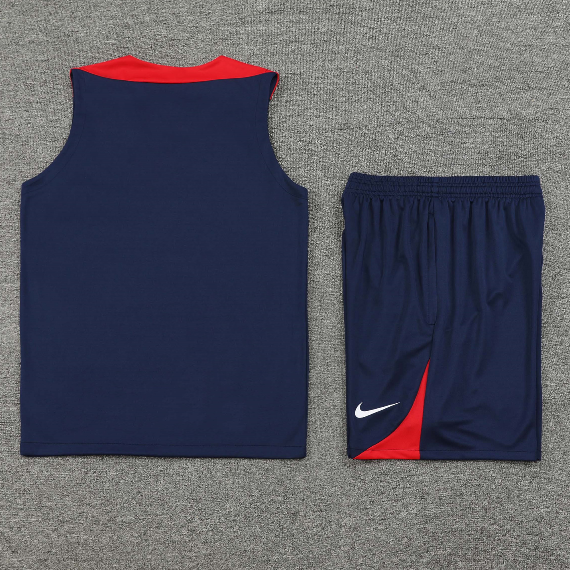 Atletico Madrid 24-25 Vest Training Set - Deep Blue - SOCCERDEALSHOP