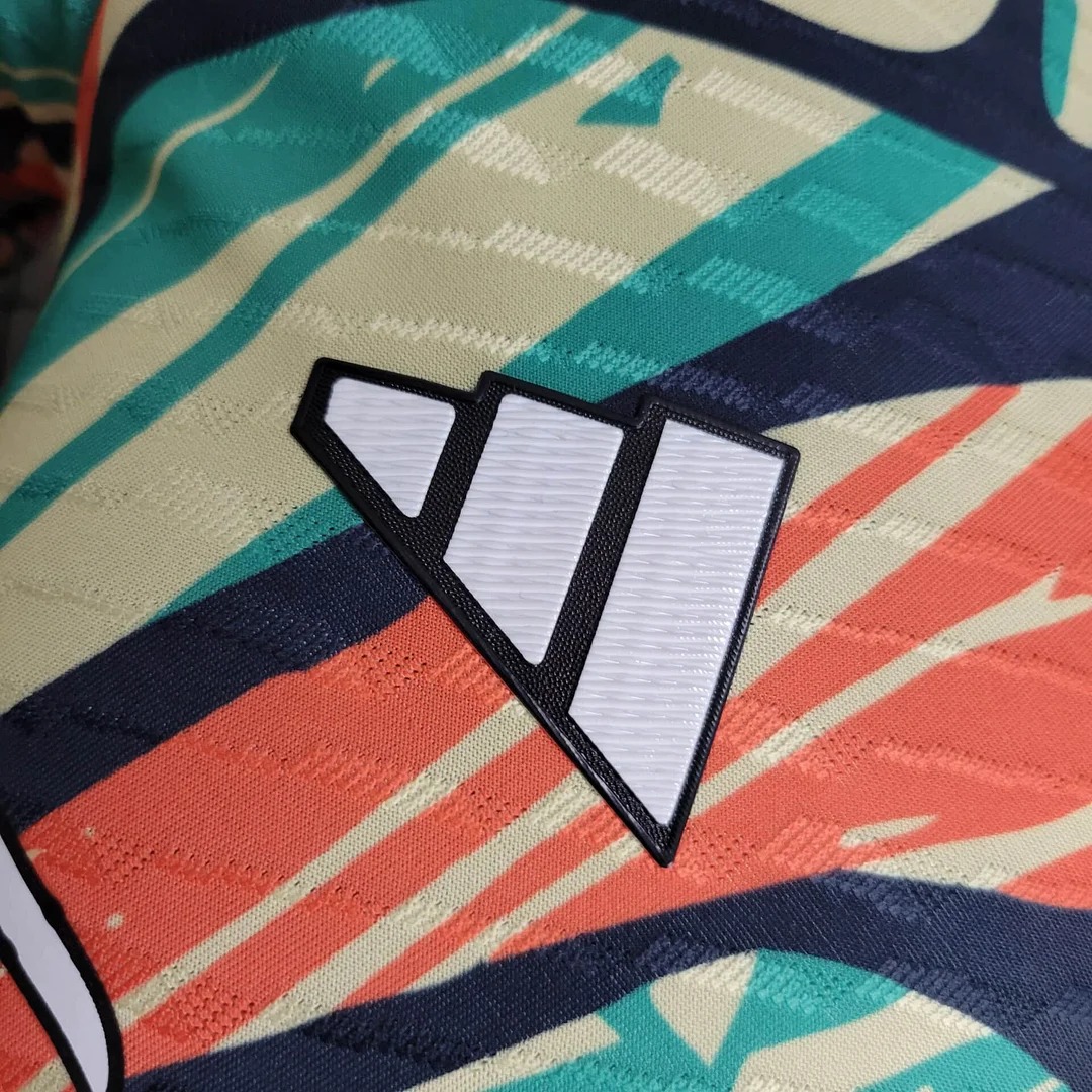 Arsenal 24-25 Red Green Pre-match Jersey - Player Version - SOCCERDEALSHOP