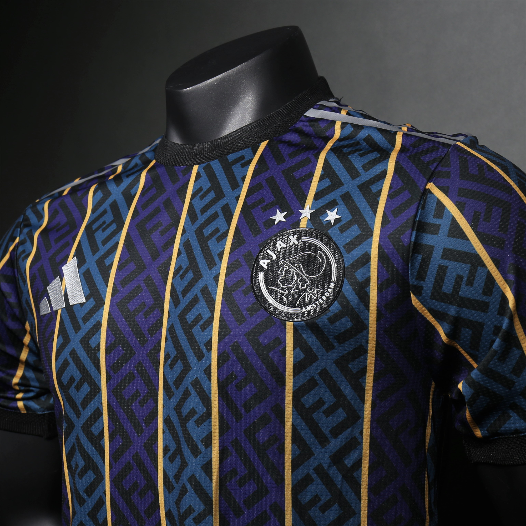 Ajax x Fendi 24-25 Special Edition Jersey - Player Version - SOCCERDEALSHOP