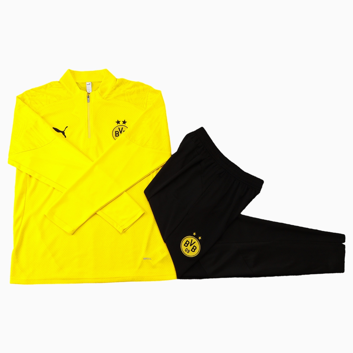 Dortmund 24-25 Long Sleeve Training Set - Player Version - Yellow - SOCCERDEALSHOP
