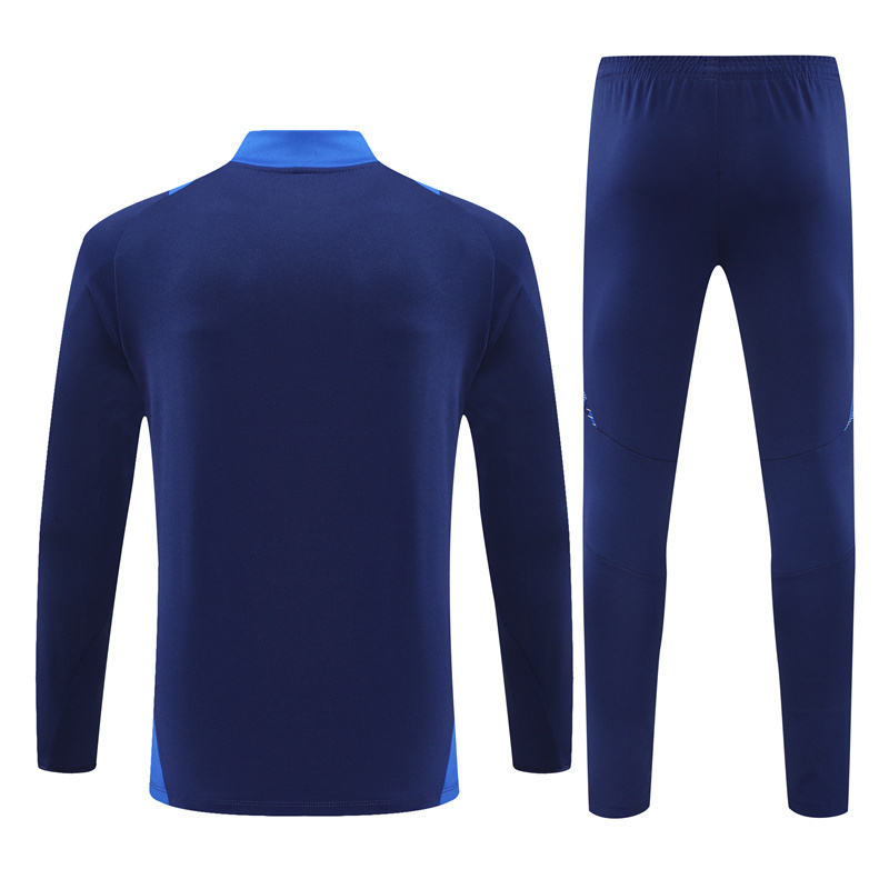 Al Nassr Riyadh Victory 24-25 Long Sleeve Training Set - Royal Blue - SOCCERDEALSHOP