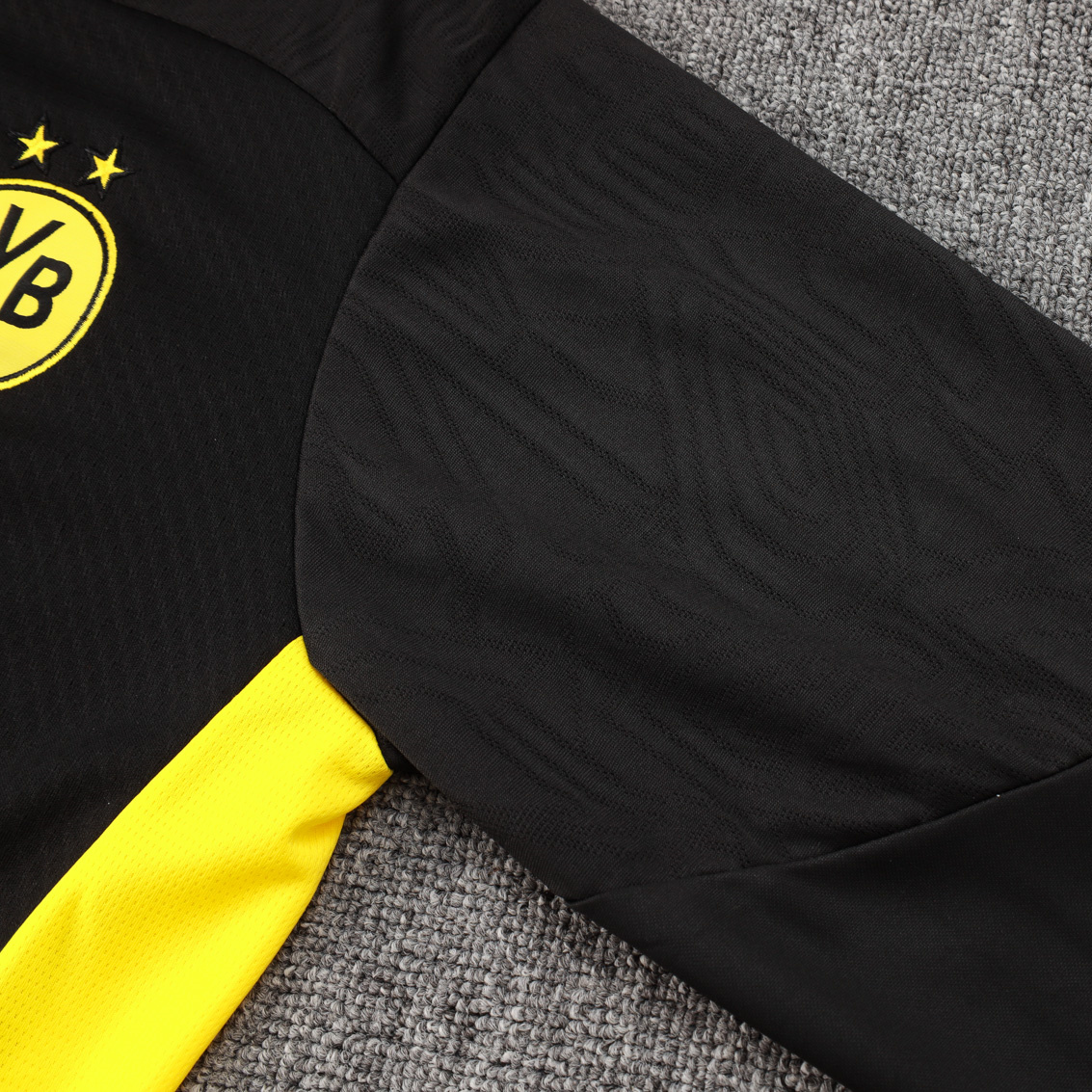 Dortmund 24-25 Long Sleeve Training Set - Player Version - Black - SOCCERDEALSHOP