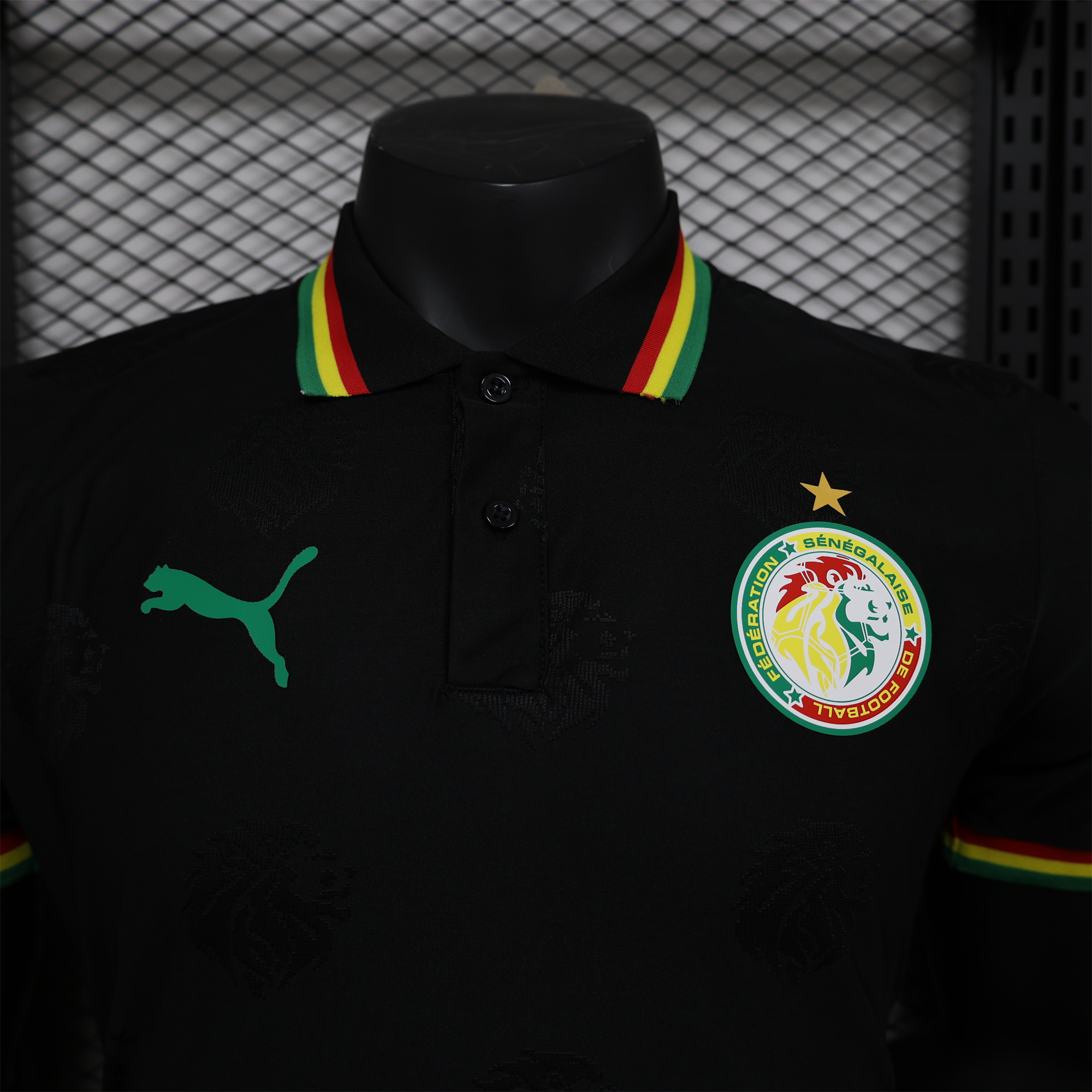 Senegal 2024 Black Special Edition Jersey - Player Version - SOCCERDEALSHOP