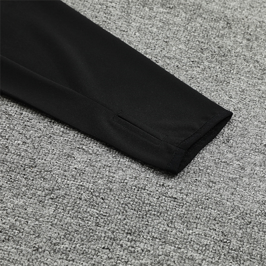 Real Madrid 24-25 Long Sleeve Training Set - Player Version - Black and Purple - SOCCERDEALSHOP