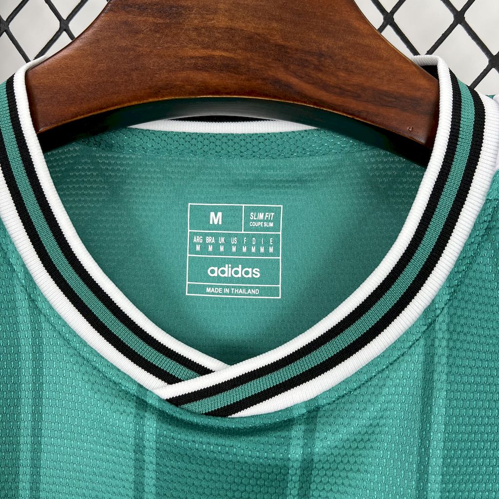 Aston Villa 24-25 Originals Green Stripe Jersey - Fans Version - SOCCERDEALSHOP