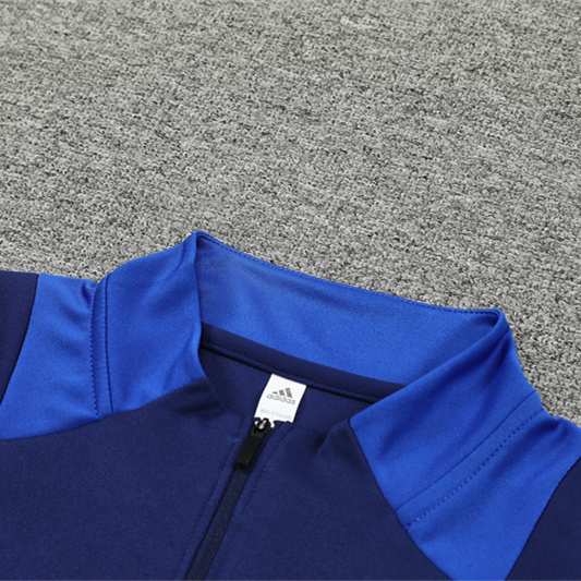 Al Nassr Riyadh Victory 24-25 Long Sleeve Training Set - Royal Blue - SOCCERDEALSHOP