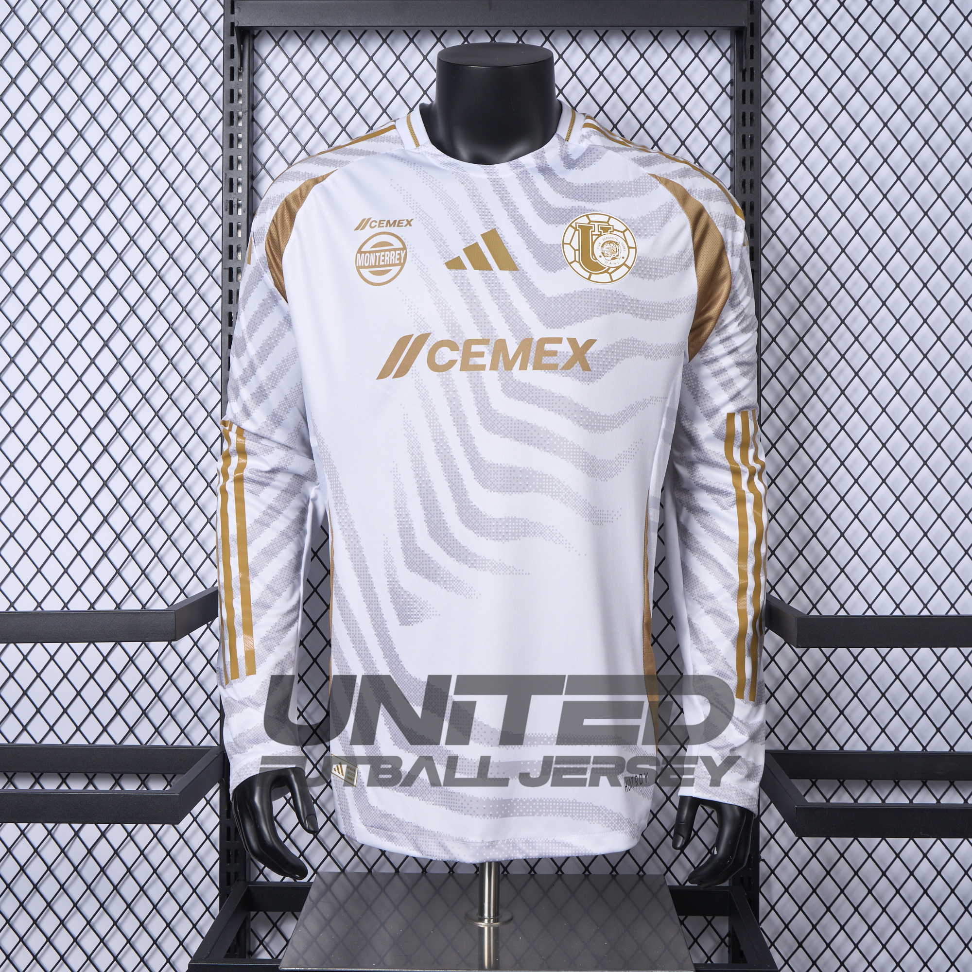Tigres UANL 24-25 Third Long Sleeves Jersey - Player Version - SOCCERDEALSHOP
