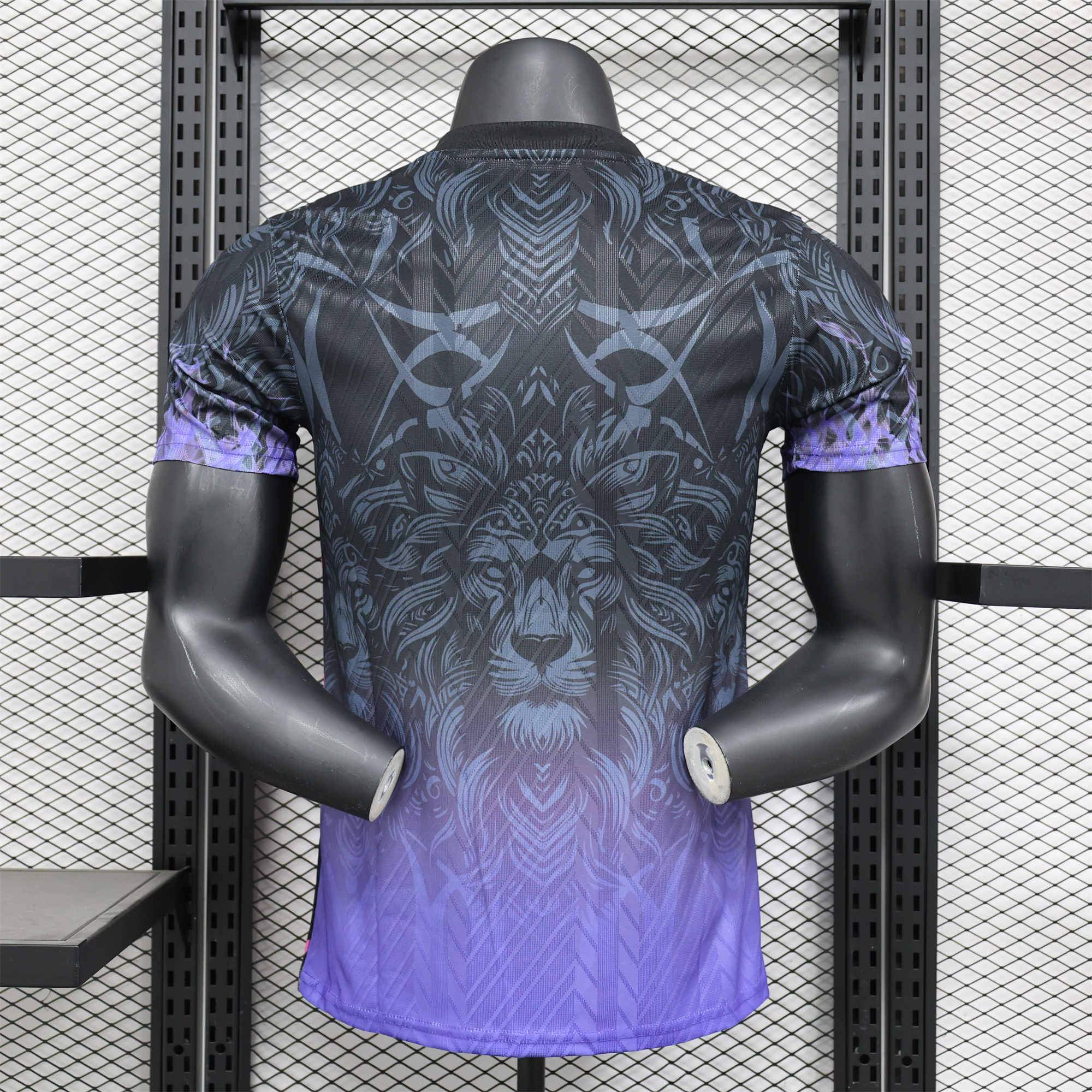 Manchester United 24-25 Balck and Purple Lion Special Edition Jersey - Player Version - SOCCERDEALSHOP