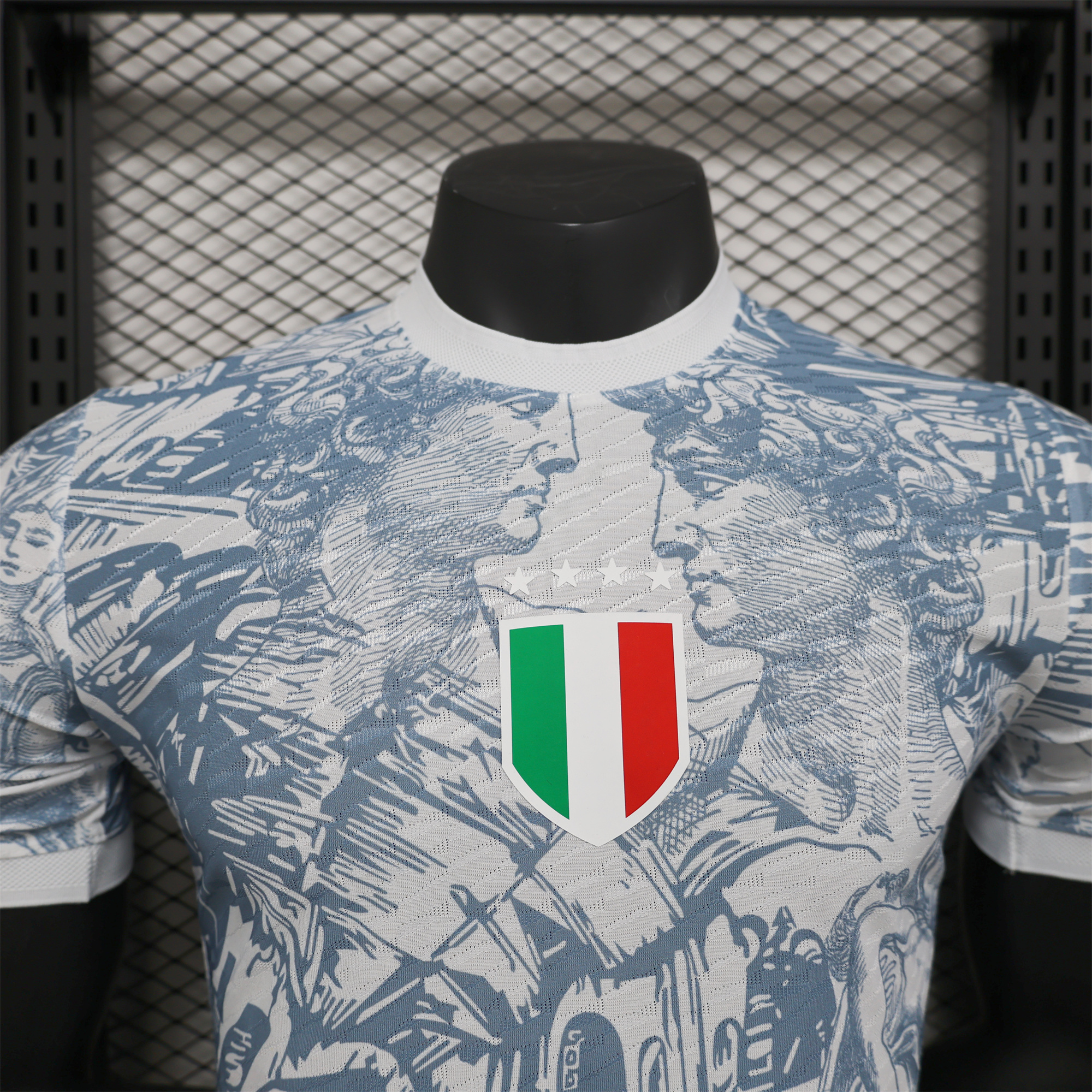 Italy 2024 White Special Edition Jersey - Player Version - SOCCERDEALSHOP