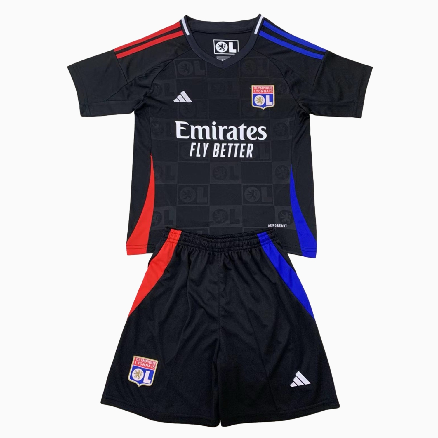 Olympique Lyonnais Lyon 24-25 Away Kids Kit - SOCCERDEALSHOP