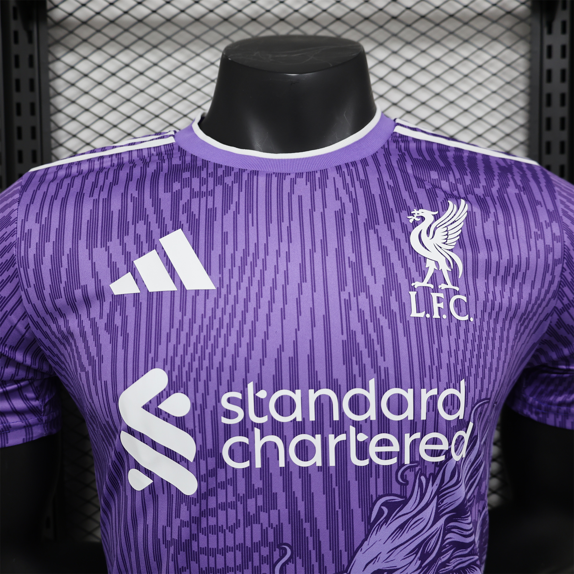 Liver.pool 24-25 Purple Liver.pool Bird Special Edition Jersey - Player Version - SOCCERDEALSHOP