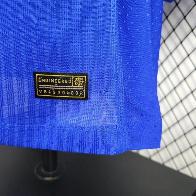 France 2024 Home Long Sleeve Jersey - Player Version - SOCCERDEALSHOP